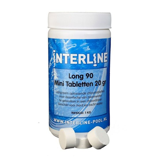 Interline  Interline Chloortabletten - Long90 20gram/1kg