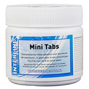 Interline Chloortabletten - Long 90 Mini Tabs 2,7 gram/180 stuks