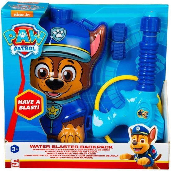 Paw Patrol Paw Patrol Chase Waterpistool Rugzak