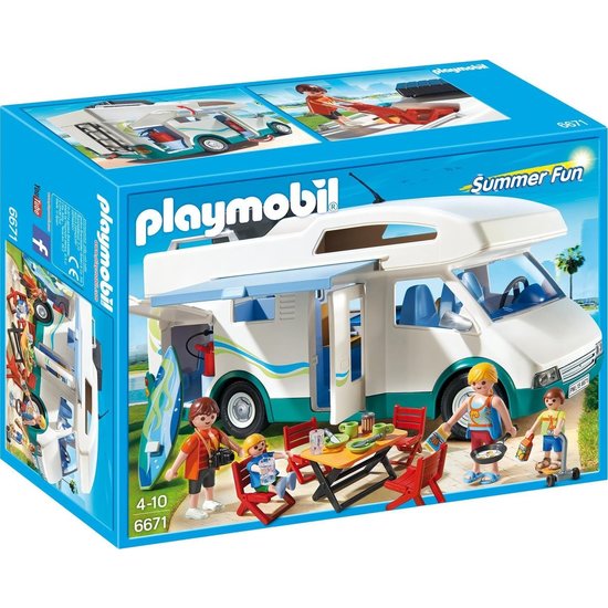 Playmobil  Playmobil Grote familie-camper - 6671