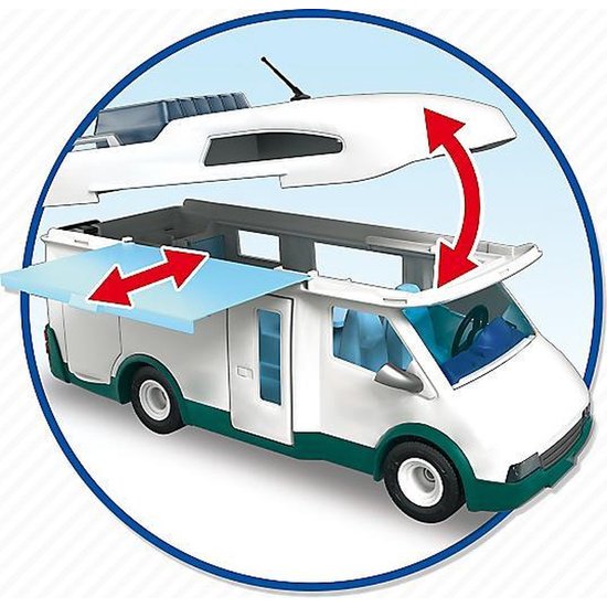 Playmobil  Playmobil Grote familie-camper - 6671