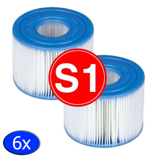 Intex Voordeelpack - Filter S1  6 stuks (3 x 2pack)
