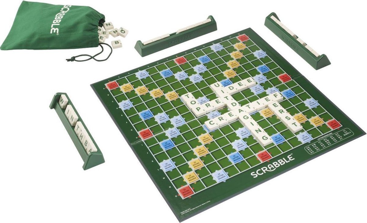 onvoorwaardelijk beweging Knipoog Scrabble Original Nederlands - Bordspel | PS Toys