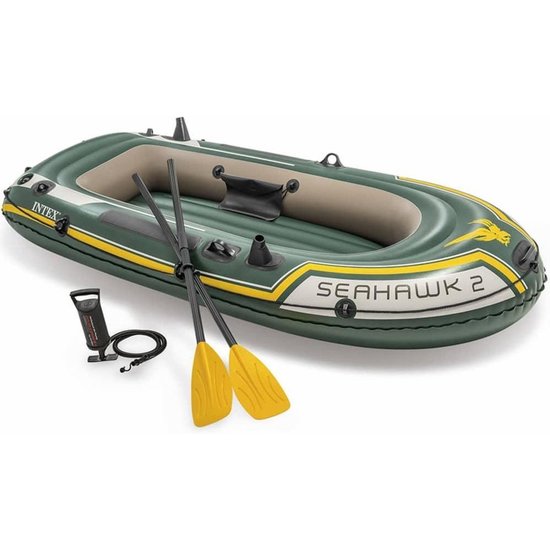 Intex Intex Seahawk 2 Opblaasboot met roeispanen en pomp