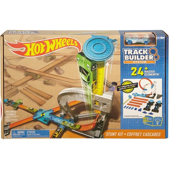 Hot Wheels Hot Wheels Trackbuilder Stuntset - Racebaan