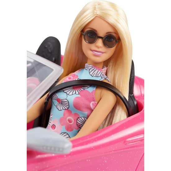 Barbie Barbie Cabriolet met Barbiepop