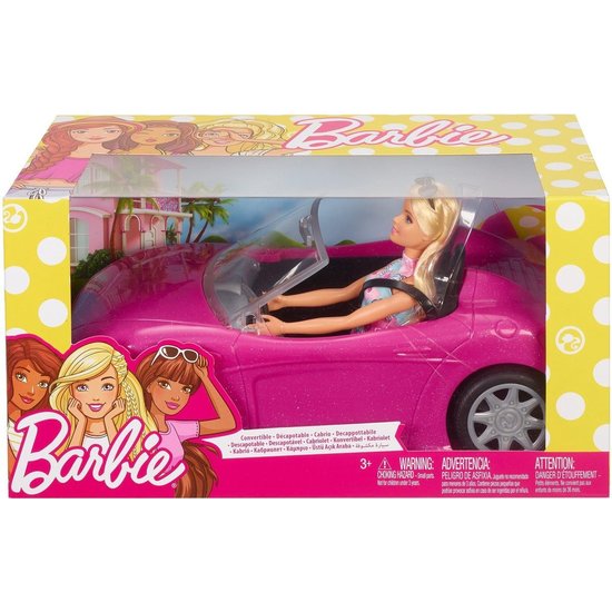 Barbie Barbie Cabriolet met Barbiepop
