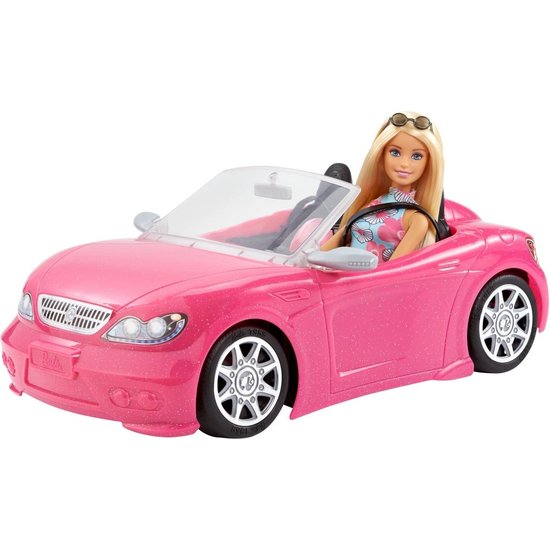 Barbie Barbie Cabriolet met Barbiepop