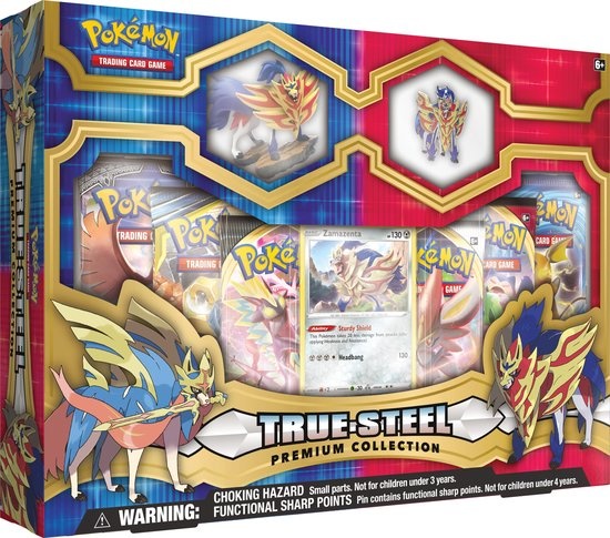 Pokémon True Steel Premium Figure & Pin Collection - Pokémon Kaarten PS Toys