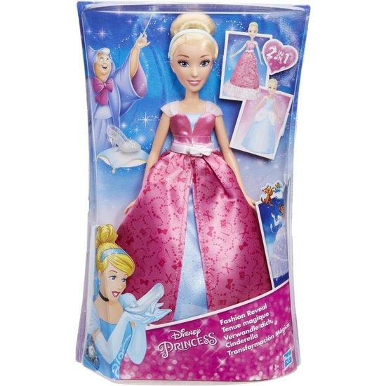 Disney Princess Disney Princess Assepoester 2-in-1 jurk - Pop