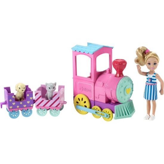 Barbie Barbie Chelsea met Trein - Barbiepop