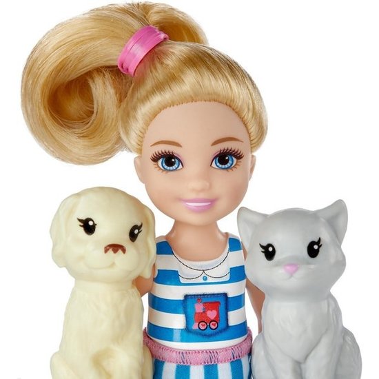 Barbie Barbie Chelsea met Trein - Barbiepop