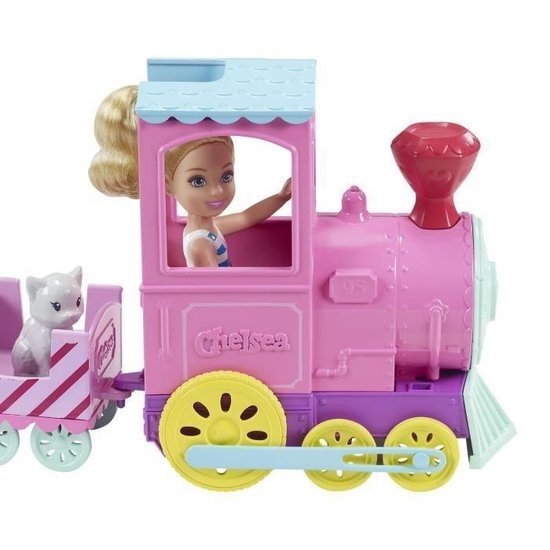 Barbie Barbie Chelsea met Trein - Barbiepop