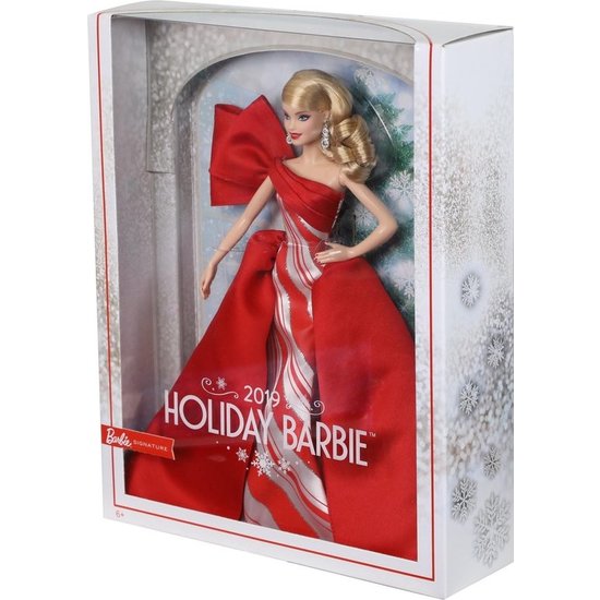 Barbie Barbie Holiday Pop 2019 Met Blonde Krullen - Barbiepop