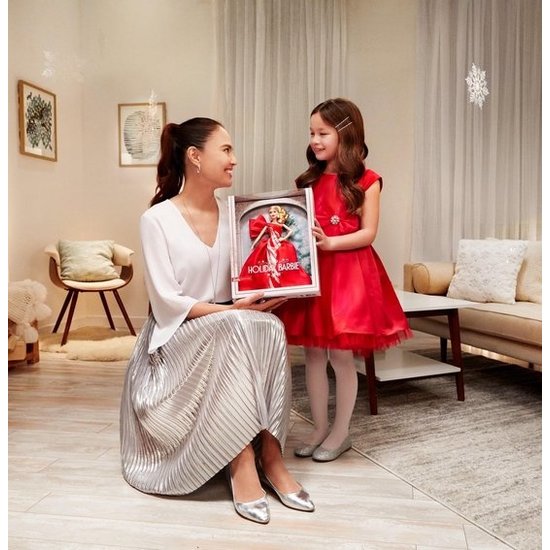 Barbie Barbie Holiday Pop 2019 Met Blonde Krullen - Barbiepop