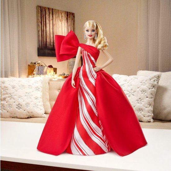 Barbie Barbie Holiday Pop 2019 Met Blonde Krullen - Barbiepop