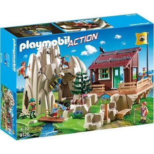 PLAYMOBIL Bergbeklimmers met berghut 9126