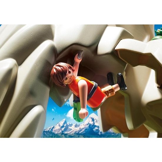 Playmobil PLAYMOBIL Bergbeklimmers met berghut 9126