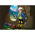 Playmobil PLAYMOBIL Bergbeklimmers met berghut 9126