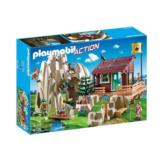Playmobil PLAYMOBIL Bergbeklimmers met berghut 9126