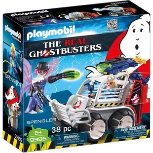 PLAYMOBIL Ghostbusters™ Spengler met kooiwagen - 9386