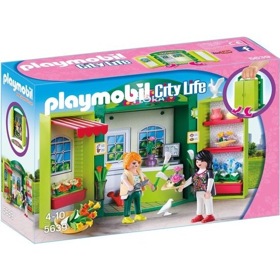 vrachtauto Verwacht het Pijler PLAYMOBIL Speelbox Bloemenwinkel - 5639 | PS Toys