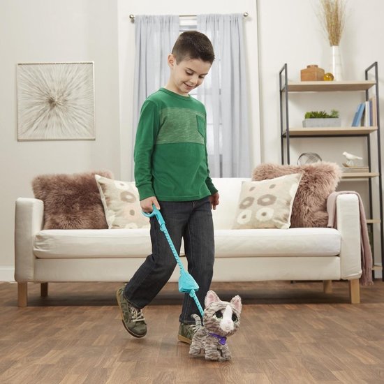 FurReal  FurReal Walkalots Big Wags Kat - Interactieve Knuffel