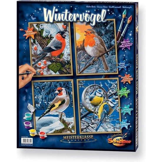 Schipper Schilderen op Nummer - Winter Vogels