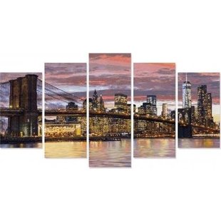 Schilderen op Nummer -  New York in de Ochtendschemering