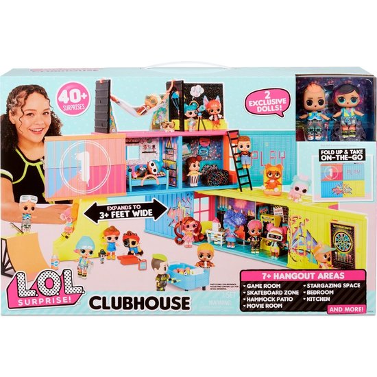 MGA LOL Surprise L.O.L. Surprise! Clubhouse Playset