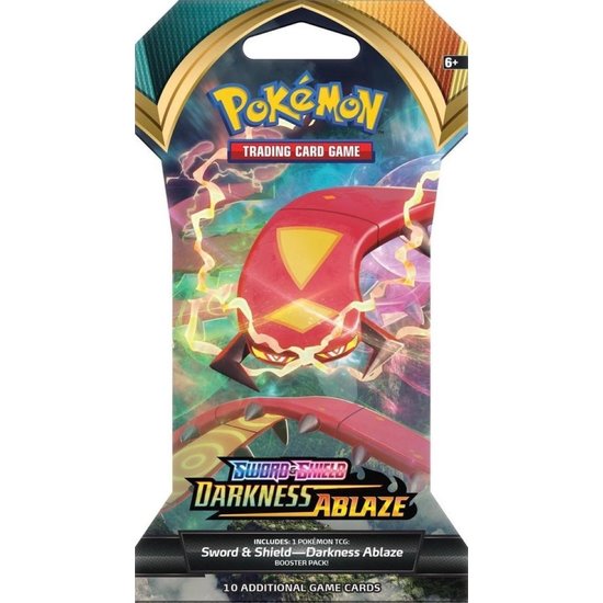 Pokémon  Pokémon Sword & Shield Darkness Ablaze Sleeved Booster - Pokémon Kaarten