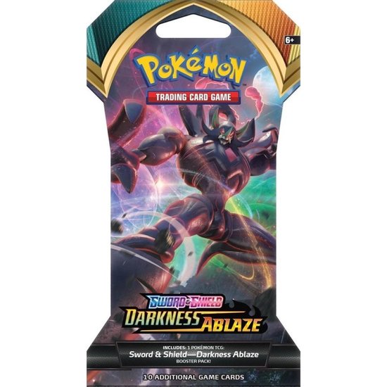 Pokémon  Pokémon Sword & Shield Darkness Ablaze Sleeved Booster - Pokémon Kaarten
