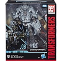 Transformers Transformers Generations Studio Series Leader Blackout - Actiefiguur