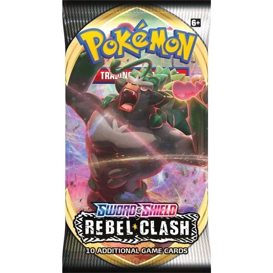 Pokémon   Pokémon Sword & Shield Rebel Clash Booster - Pokémon Kaarten