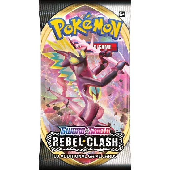 Pokémon   Pokémon Sword & Shield Rebel Clash Booster - Pokémon Kaarten