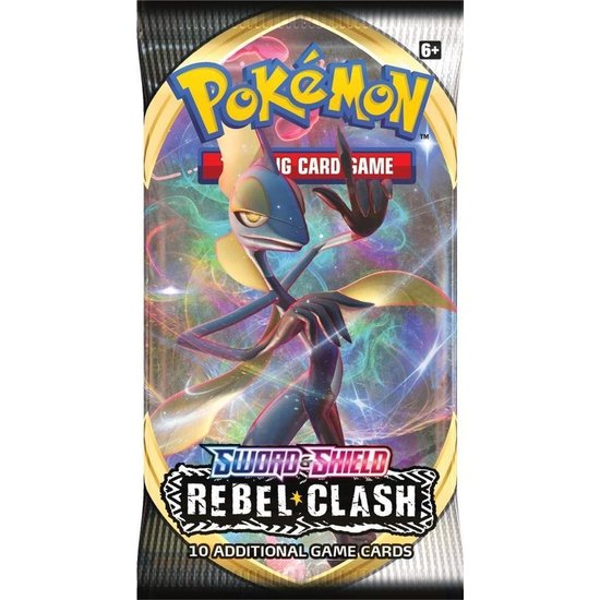 Pokémon   Pokémon Sword & Shield Rebel Clash Booster - Pokémon Kaarten