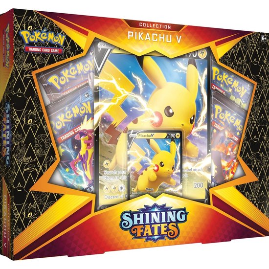 Pokémon  Pokémon Shining Fates Pikachu V Box - Pokémon Kaarten