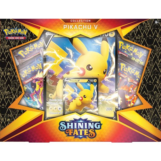 Pokémon  Pokémon Shining Fates Pikachu V Box - Pokémon Kaarten