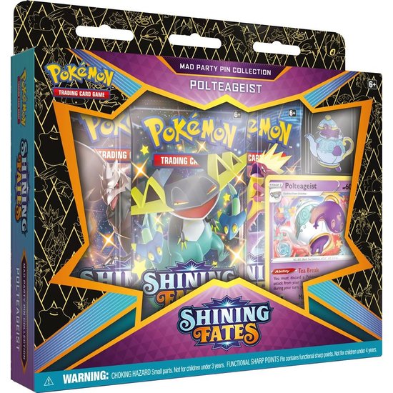Pokémon  Pokémon Shining Fates Mad Party Pin Collection - Pokémon Kaarten