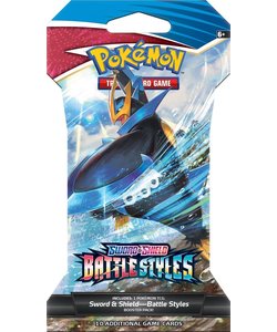 Sword & Shield Battle Styles Sleeved Booster Pack