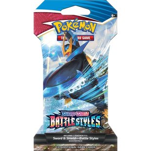 Sword & Shield Battle Styles Sleeved Booster Pack