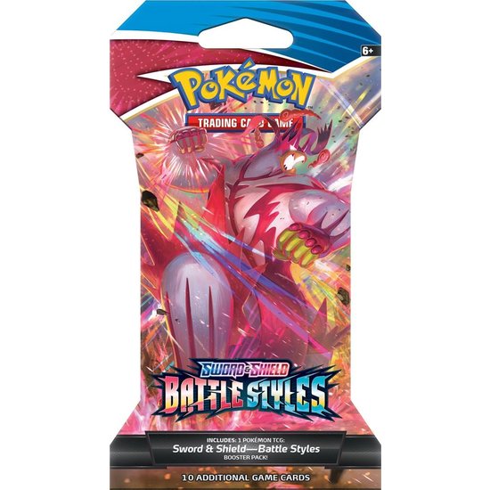Pokémon  Pokémon Sword & Shield Battle Styles Sleeved Booster Pack