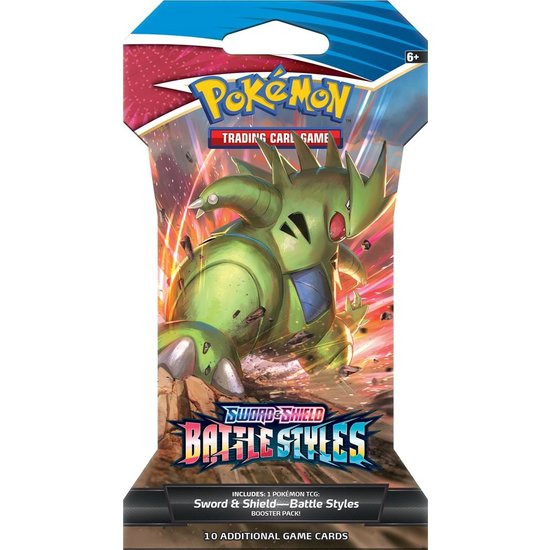 Pokémon  Pokémon Sword & Shield Battle Styles Sleeved Booster Pack