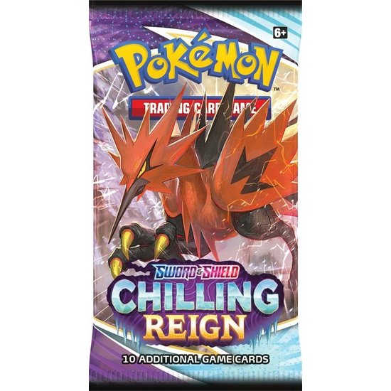 Pokémon  Sword & Shield Chilling Reign Booster Pack