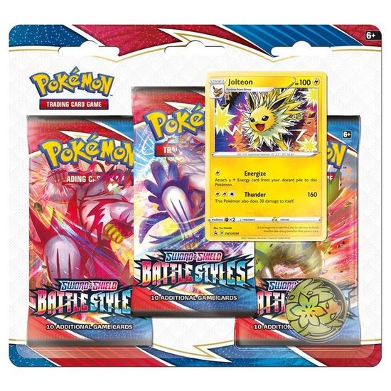Pokémon  Sword & Shield Battle Styles 3 Booster Blister