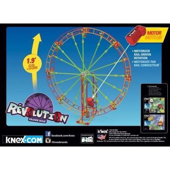 Knex K'NEX Thrill Rides Revolution Ferris Wheel - Reuzenrad