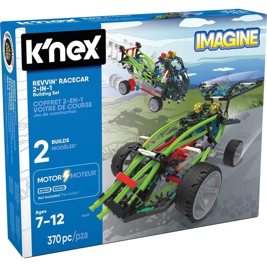 Knex K'NEX Revvin' Racecar 2-in-1 - Bouwset