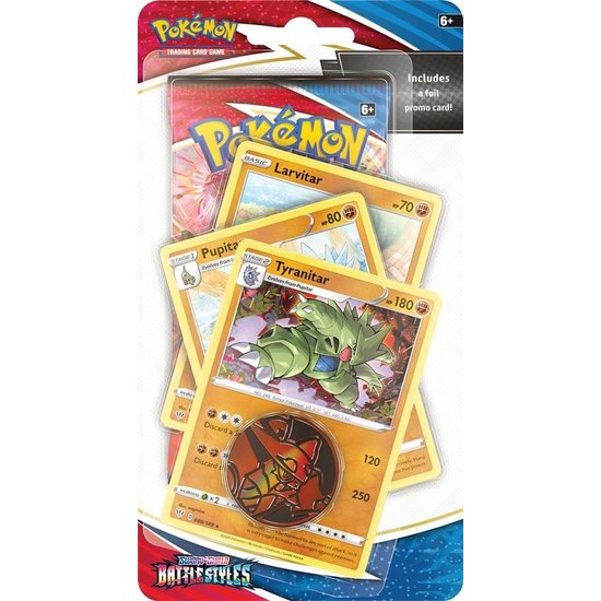 Pokémon  Sword & Shield Battle Styles Premium Checklane Blister