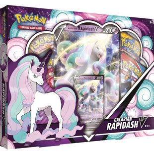 Pokémon Galarian Rapidash V Box