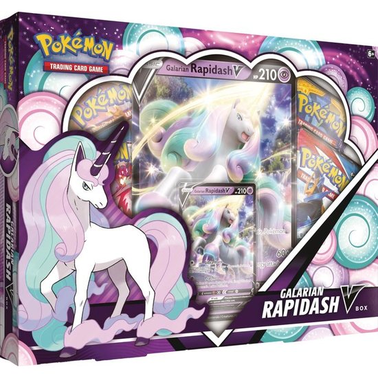 Pokémon  Pokémon Galarian Rapidash V Box